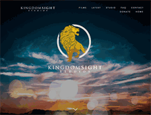 Tablet Screenshot of kingdomsightstudios.com